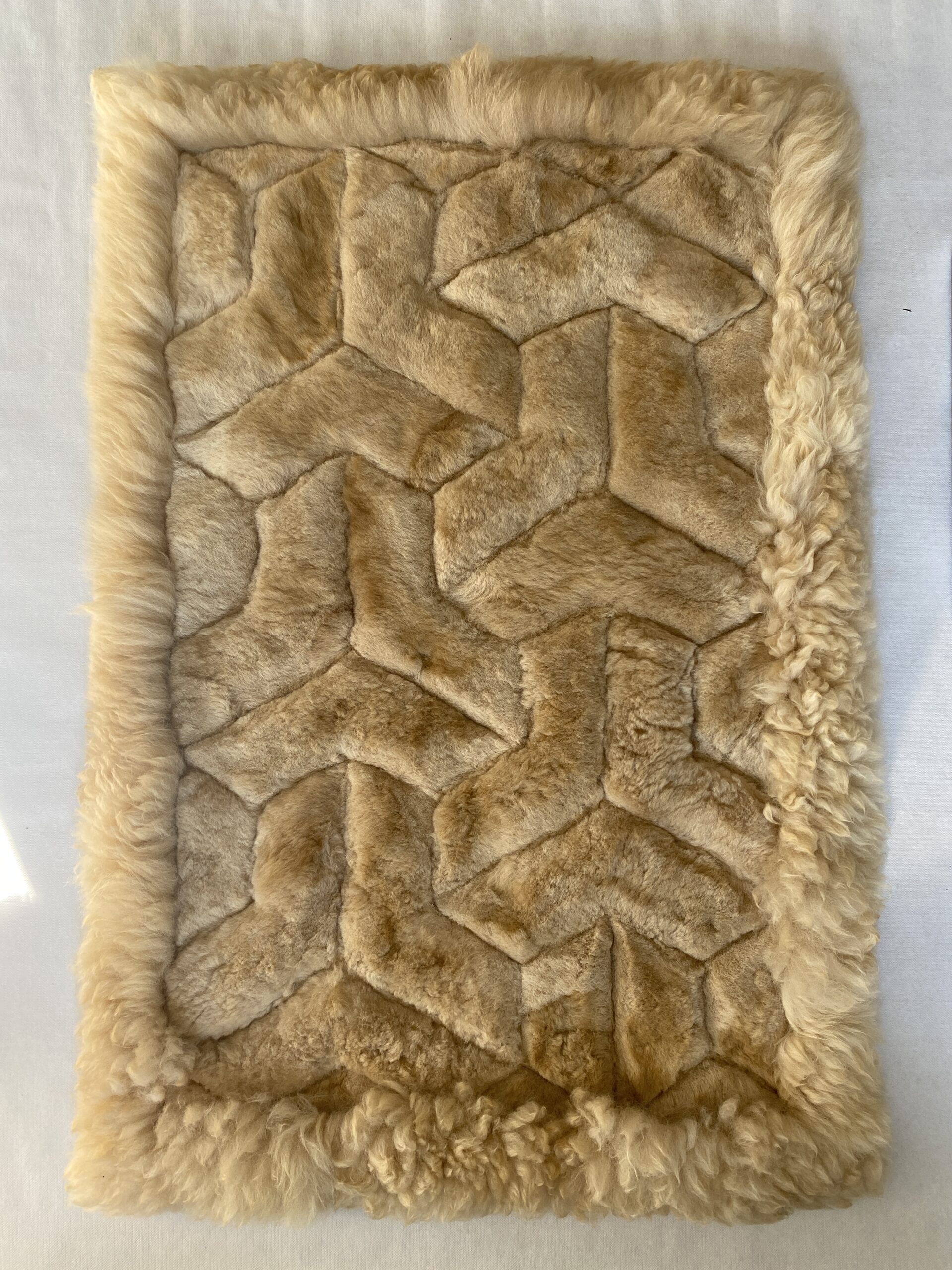 DEKEN VAN ALPACA WOL GRIJS